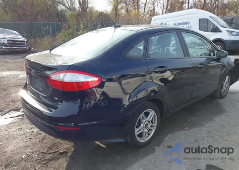 2019 Ford Fiesta Se из США, поврежденный, VIN 3FADP4BJ2KM119491